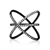 Carbon & Hyde Saturn Ring Black